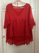 Shein curve red for sale  SHERBORNE
