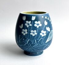 Rare Hertha Bengtson Rorstrand Studio Pottery Floral Vase, Vintage 1950s Sweden for sale  Shipping to South Africa