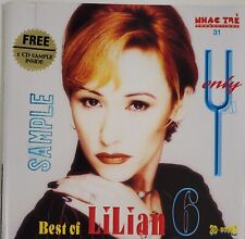 LiLian~Only You Best of LiLian 6-CD de música vietnamita, 1ª impressão, raro 1998 comprar usado  Enviando para Brazil