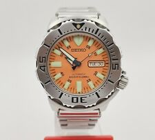 Usado, Relógio masculino SEIKO mergulhador automático 200m MONSTER laranja 7S26-0350 dia/data comprar usado  Enviando para Brazil