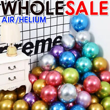 100 chrome balloons for sale  EVESHAM