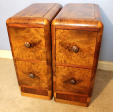 walnut bedside table for sale  SANDWICH