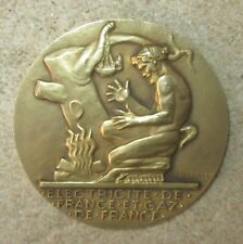 Medaille table edf d'occasion  Saint-Omer
