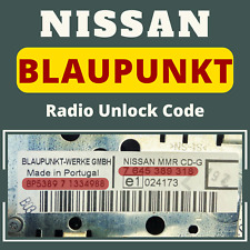 Nissan radio code for sale  LONDON