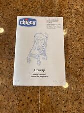 Chicco liteway manual for sale  Oxnard