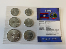 Laos kms kursmünzensatz gebraucht kaufen  Deutschland