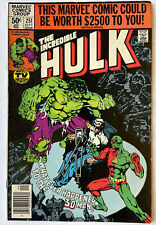 Incrível Hulk #251 • Capa dourada Michael! The 3-D Man! FN? Ver fotos comprar usado  Enviando para Brazil