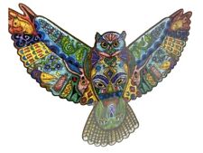 Liberty Wooden Jigsaw Puzzle -  GREAT HORNED OWL  Sue Coccia 372 pieces NO FRAME for sale  Shipping to South Africa