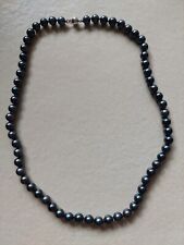 Akoya perlenkette dunkelblau gebraucht kaufen  Wriedel