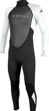 O'NEILL MENS REACTOR II 3/2MM BACK ZIP WETSUIT 5040 BLACK WHITE - SMALL for sale  Shipping to South Africa