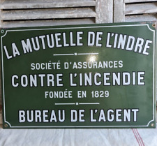 Ancienne plaque emaillee d'occasion  Le Poinçonnet
