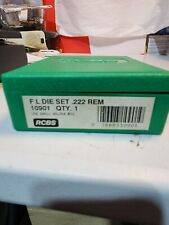 RCBS 10902 .222 Rem FL Ammunition Die Set Plus Neck Sizing Die for sale  Shipping to South Africa