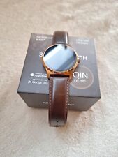 Smartwatch / fitness tracker with leather strap | X-WATCH QIN - bronze for sale  Shipping to South Africa