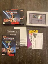 Star Wars, El Retorno del Jedi, SNES, Super Nintendo EN CAJA, insertos en excelente estado, reg segunda mano  Embacar hacia Mexico