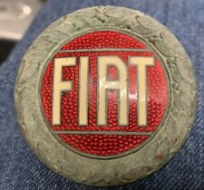 Emblema vintage Fiat grade de metal emblema logotipo tampa emblema fabricante de equipamento original 2,25" diâmetro #1150A comprar usado  Enviando para Brazil