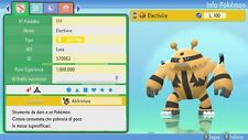 Electivire shiny 6iv usato  Belpasso