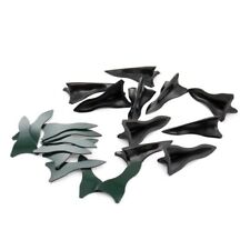 US 10Pcs Shark Fin Diffuser Vortex Generator Universal Car Roof Spoiler Bumper for sale  Shipping to South Africa