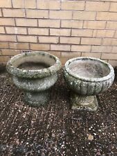 Stone garden pots for sale  CREWE