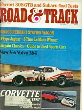 1976 Road & Track Magazine: Ferrari Wagon/Jaguar/Volvo 264/Corvette/Ferrari 308 comprar usado  Enviando para Brazil