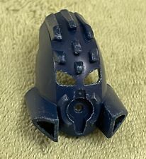 LEGO Bionicle - { DARK BLUE } TOA METRU RURU MASK ( 47302 ) **Heavily Damaged** for sale  Shipping to South Africa