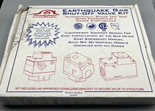 Kit de válvulas de cierre de gas terremoto Watts VAGV-100 tubería de 1", caja abierta nueva segunda mano  Embacar hacia Argentina