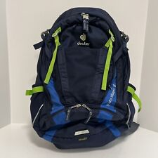 Usado, Mochila Deuter Trans Alpine 30 caminhada bicicleta acampamento azul verde comprar usado  Enviando para Brazil