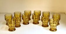 amber drinking glasses for sale  La Canada Flintridge