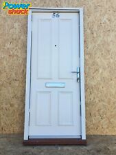 White wooden security for sale  MALDON