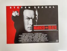 Steven Seagal's Marked for Death UK exhibitors material segunda mano  Embacar hacia Mexico