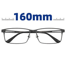 Usado, Gafas anchas para cara grande grasa cabeza grande hombre 160 marco ancho 61 lentes rectangulares segunda mano  Embacar hacia Argentina