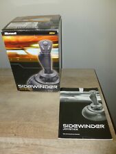 Microsoft Sidewinder 1.0 USB Joystick com Fio para PC com Caixa e Folheto! F/S!, usado comprar usado  Enviando para Brazil