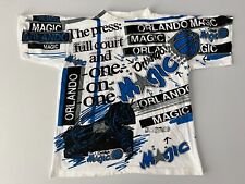 Camiseta juvenil vintage OP Orlando Magic NBA tamanho M Magic Johnson 17,5 x 21 comprar usado  Enviando para Brazil