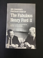 The Fabulous Henry Ford II 1964 reimpressão em um livro de jornais Hearst, usado comprar usado  Enviando para Brazil