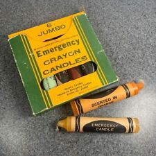 6 velas de lápiz de emergencia jumbo - colorida novedad en forma de lápiz Crayola segunda mano  Embacar hacia Argentina