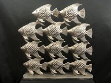 silver fish ornament for sale  UK