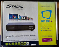 Usado, Strong SRT 8505 SimpliTV DVB-T2 Receiver für den Empfang des ORF comprar usado  Enviando para Brazil