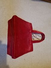 Small red corduroy for sale  WOTTON-UNDER-EDGE