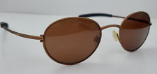 Adidas A340 40 6252 Brown Round Metal Sunglasses Frames Austria, used for sale  Shipping to South Africa