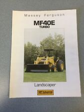 Paisagista Massey Ferguson MF40E 4 páginas 1986, usado comprar usado  Enviando para Brazil