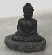 Obsidian meditating buddha for sale  Atlanta