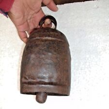 Vintage Old Collectible Iron Hand Made Beautiful Cow / Ox / Goat Bell for sale  Shipping to South Africa