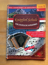Knöpferlschule steir harmonik gebraucht kaufen  Schliersee