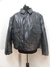 VINTAGE CHICAGO POLICE LEATHER MOTORCYCLE JACKET SIZE 3/4 XL for sale  Shipping to South Africa