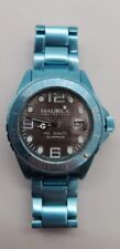 Relógio feminino Haurex Itália 7K374DB1 tinta analógico alumínio pulseira azul funcionando, usado comprar usado  Enviando para Brazil