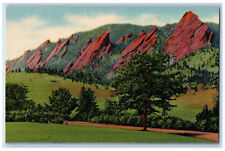 Used, 1951 The Flatirons Giant Sandstone Boulder Colorado CO Vintage Unposted Postcard for sale  Shipping to South Africa