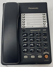 Teléfono Panasonic KX-TS105B de una línea con cable puerto de datos y auriculares listos segunda mano  Embacar hacia Mexico