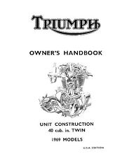 Triumph owners manual for sale  Lexington