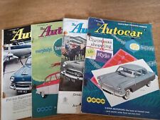 Autocar magazine 1958 for sale  BALLYMENA