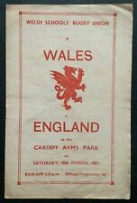 1963 wales england for sale  CARDIFF