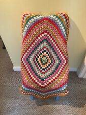 Crocheted blanket approx for sale  WIMBORNE